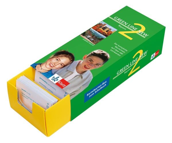Produktbild: Green Line New Bayern 2 - Vokabel-Lernbox zum Sch&uuml;lerbuch