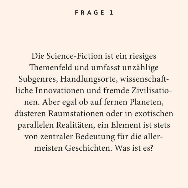Produktbild: Science-Fiction-Quiz