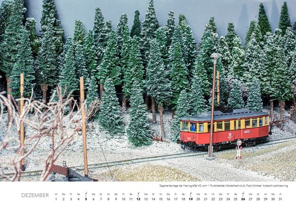 Produktbild: Traumanlagen von Modellbahnprofis Kalender 2027