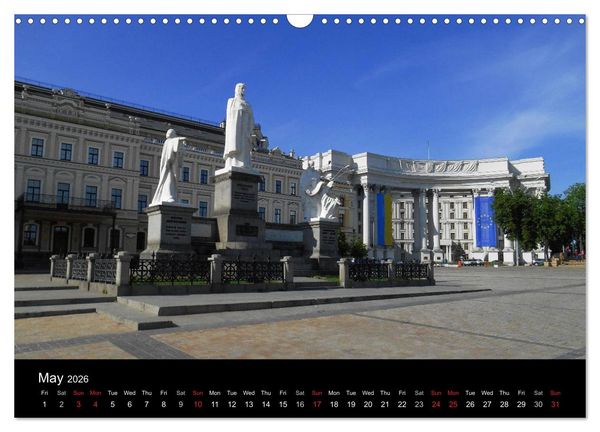 Produktbild: Monuments of Ukraine 2026 (Wall Calendar 2026 DIN A3 landscape), CALVENDO 12 Month Wall Calendar