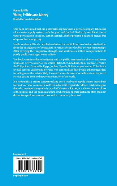 Produktbild: Water, Politics and Money