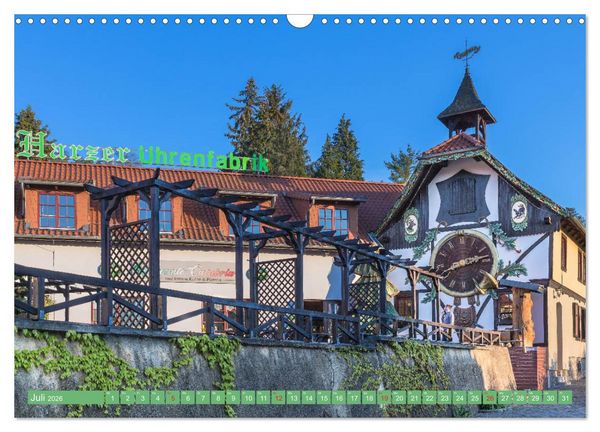 Produktbild: Ein Sommertag in Gernrode (Wandkalender 2026 DIN A3 quer), CALVENDO Monatskalender