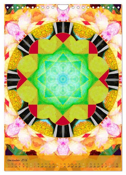 Produktbild: Mandala Energien (Wandkalender 2026 DIN A4 hoch), CALVENDO Monatskalender