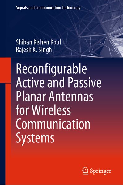 Produktbild: Reconfigurable Active and Passive Planar Antennas for Wireless Communication Systems