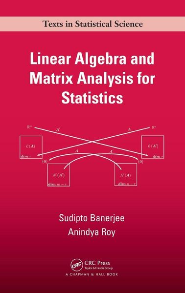 Produktbild: Linear Algebra and Matrix Analysis for Statistics