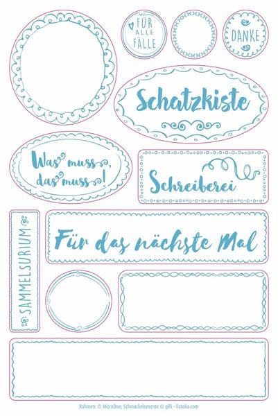 Produktbild: Meine 96 Sticker f&uuml;r mehr Ordnung im Chaos &ndash; Humorvolle Spr&uuml;che und Blanko-Aufkleber