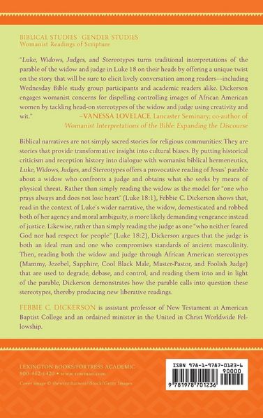 Produktbild: Luke, Widows, Judges, and Stereotypes
