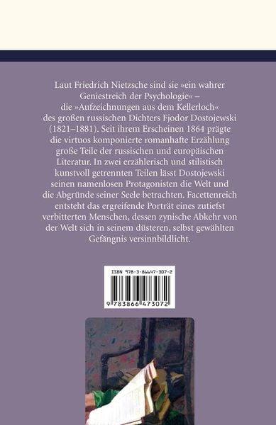 Produktbild: Aufzeichnungen aus dem Kellerloch