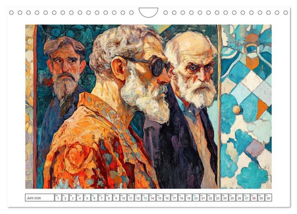 Produktbild: Im Stil des Art Nouveau (Wandkalender 2026 DIN A4 quer), CALVENDO Monatskalender