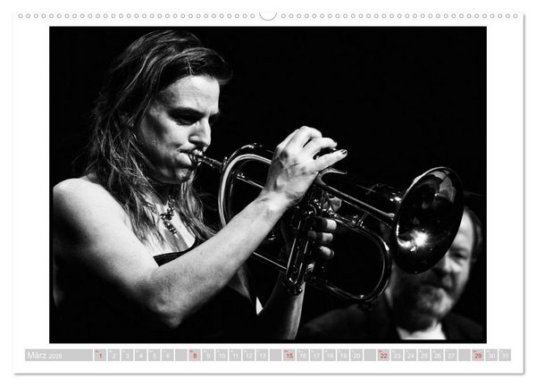 Produktbild: Jazz Ladies in der alten Schmiede (hochwertiger Premium Wandkalender 2026 DIN A2 quer), Kunstdruck in Hochglanz