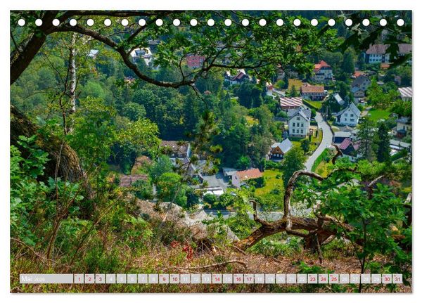 Produktbild: Naturpark Zittauer Gebirge (Tischkalender 2026 DIN A5 quer), CALVENDO Monatskalender