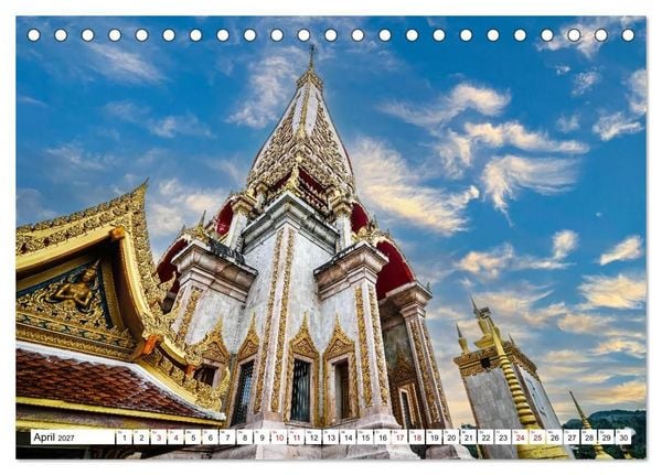 Produktbild: Wundervolles Phuket (Tischkalender 2027 DIN A5 quer), CALVENDO Monatskalender