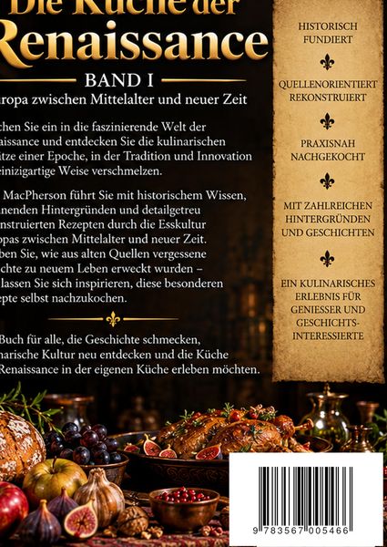 Produktbild: DIE K&Uuml;CHE DER RENAISSANCE