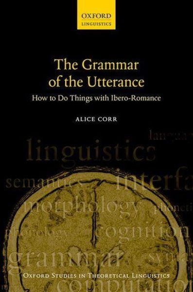 Produktbild: The Grammar of the Utterance