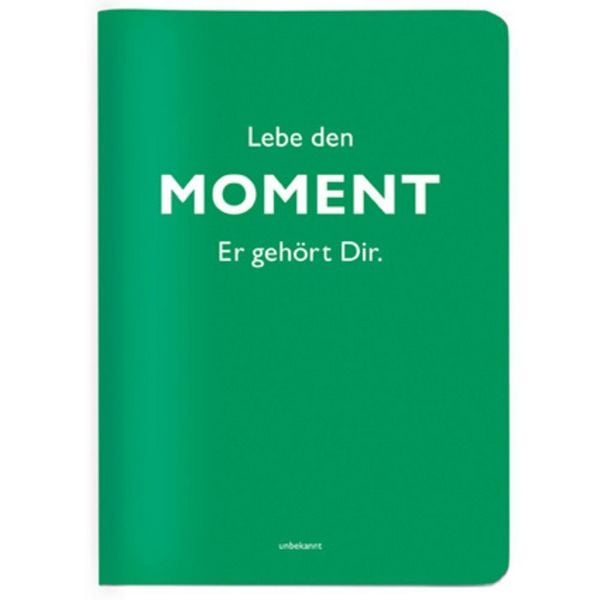 Produktbild: Hefte A6 Zitat unbekannt, Moment