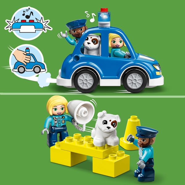 LEGO DUPLO 10959 Polizeistation mit Hubschrauber, Polizei-Spielzeug