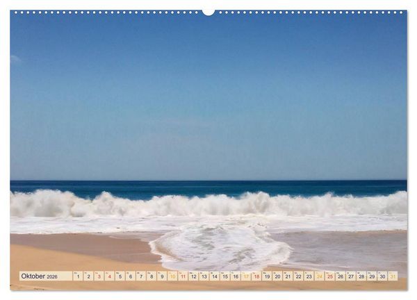 Produktbild: Kalender - selbst gestalten, Fotos selbst einkleben (Wandkalender 2026 DIN A2 quer), CALVENDO Monatskalender