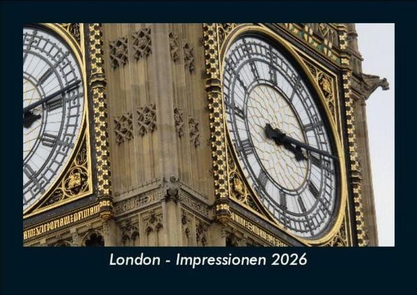London - Impressionen 2026 Fotokalender DIN A5