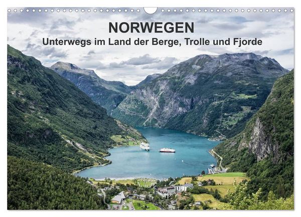 Produktbild: Norwegen - Unterwegs im Land der Berge, Trolle und Fjorde (Wandkalender 2026 DIN A3 quer), CALVENDO Monatskalender