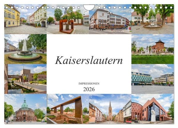 Produktbild: Kaiserslautern Impressionen (Wandkalender 2026 DIN A4 quer), CALVENDO Monatskalender