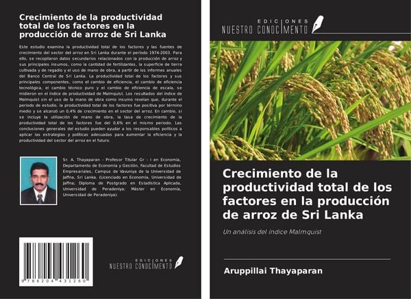 Produktbild: Crecimiento de la productividad total de los factores en la producci&oacute;n de arroz de Sri Lanka