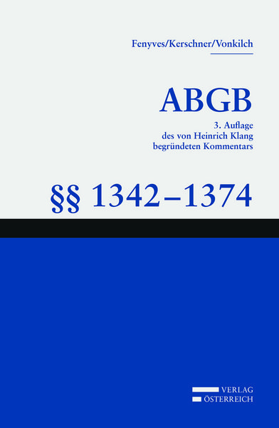 Produktbild: Gro&szlig;kommentar zum ABGB - Klang Kommentar