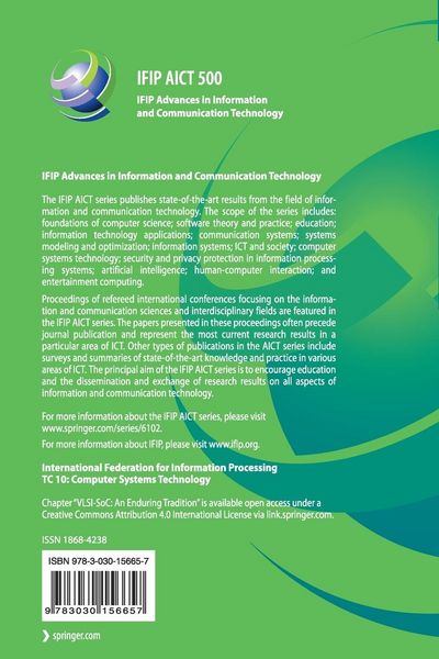Produktbild: VLSI-SoC: Opportunities and Challenges Beyond the Internet of Things