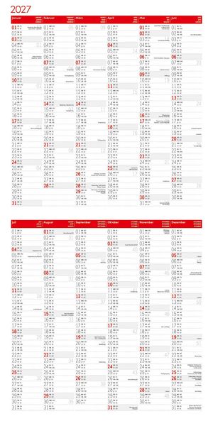 Produktbild: Feuerwehr Kalender 2027 - 30x30 - Art12