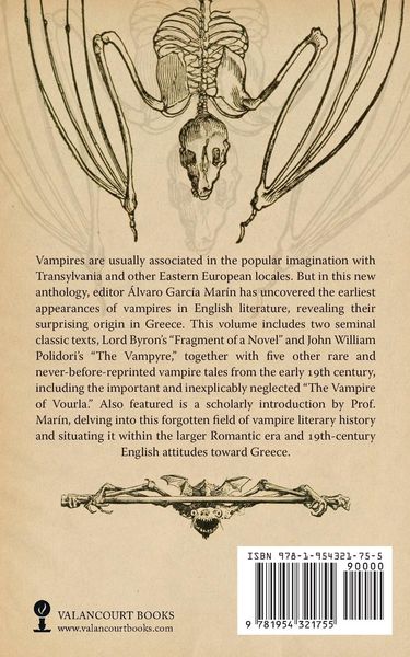Produktbild: The Vampire of Vourla and Other Greek Vampire Tales, 1819-1846