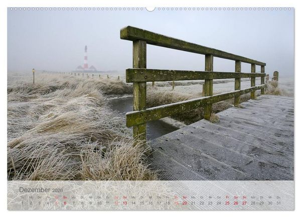 Produktbild: Das "Nordsee-Gef&uuml;hl" (hochwertiger Premium Wandkalender 2026 DIN A2 quer), Kunstdruck in Hochglanz