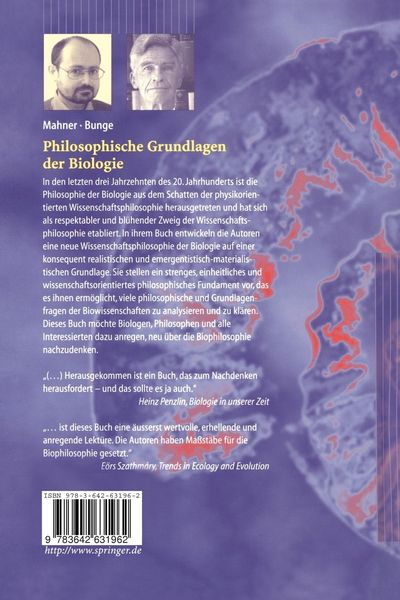 Produktbild: Philosophische Grundlagen der Biologie