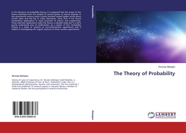 Produktbild: The Theory of Probability