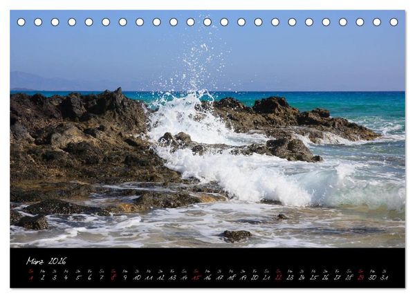 Produktbild: Fuerteventura (Tischkalender 2026 DIN A5 quer), CALVENDO Monatskalender