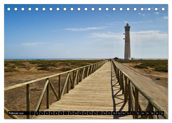 Produktbild: Fuerteventura, Insel der Stille (Tischkalender 2026 DIN A5 quer), CALVENDO Monatskalender