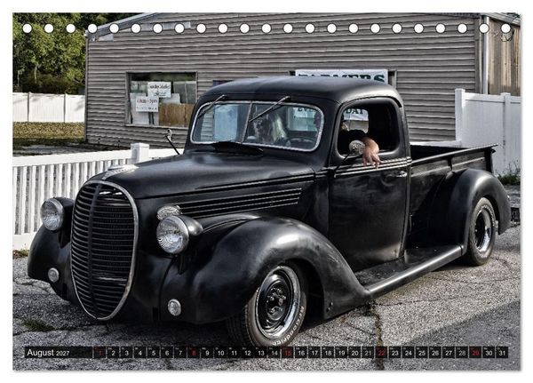 Produktbild: American Hot Rod (Tischkalender 2027 DIN A5 quer), CALVENDO Monatskalender
