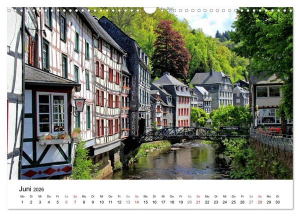 Produktbild: Die sch&ouml;nsten Orte der Eifel (Wandkalender 2026 DIN A3 quer), CALVENDO Monatskalender