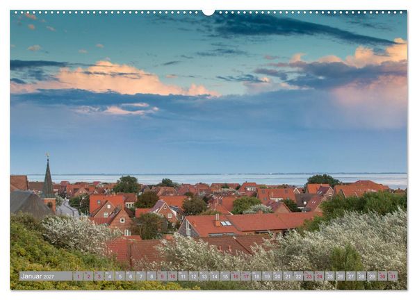 Produktbild: Ostfriesische Inseln (Wandkalender 2027 DIN A2 quer), CALVENDO Monatskalender