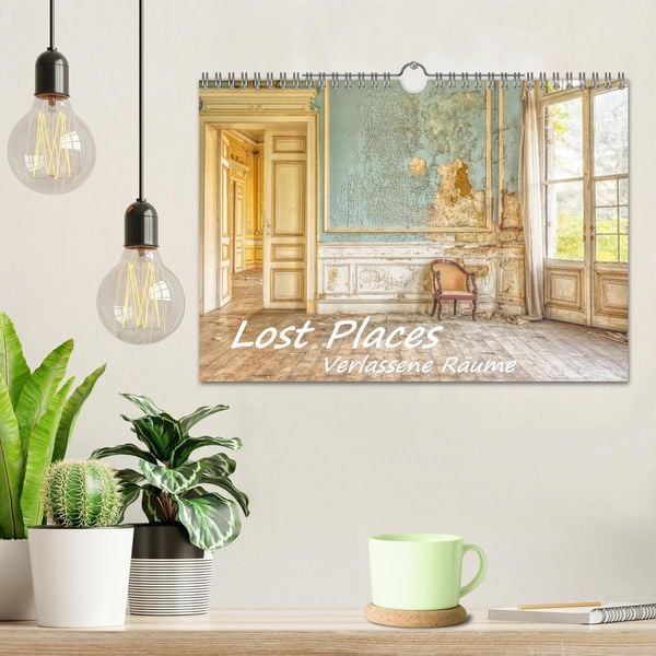 Produktbild: Lost Places - Verlassene R&auml;ume (Wandkalender 2026 DIN A4 quer), CALVENDO Monatskalender