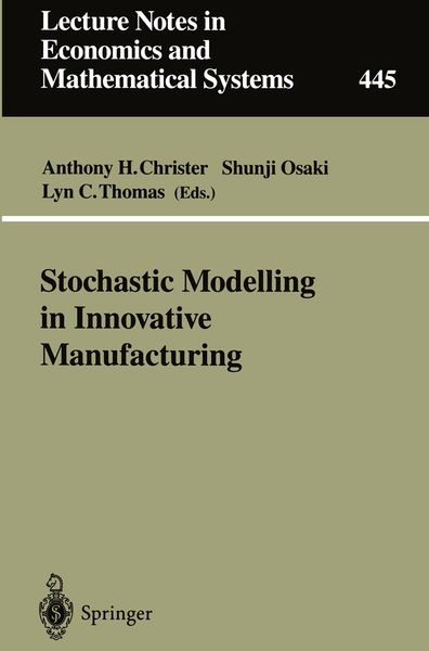 Produktbild: Stochastic Modelling in Innovative Manufacturing
