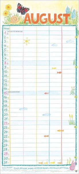 Produktbild: Gabi Kohwagner Unser Familienkalender 2027