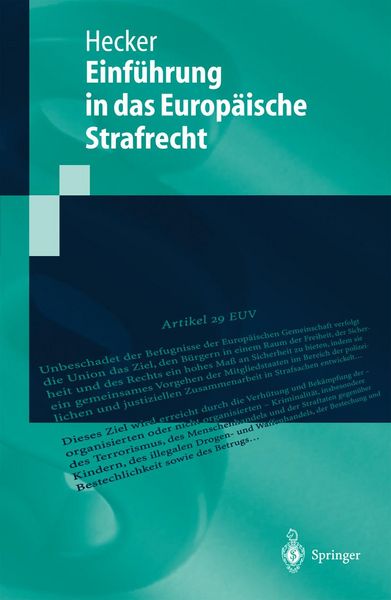 Produktbild: Europ&auml;isches Strafrecht