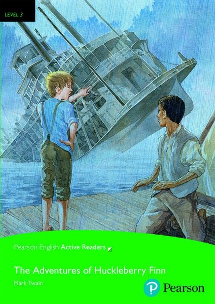 Produktbild: PEARL3: The Adventures Of Huckleberry Finn Book with eBook and audio