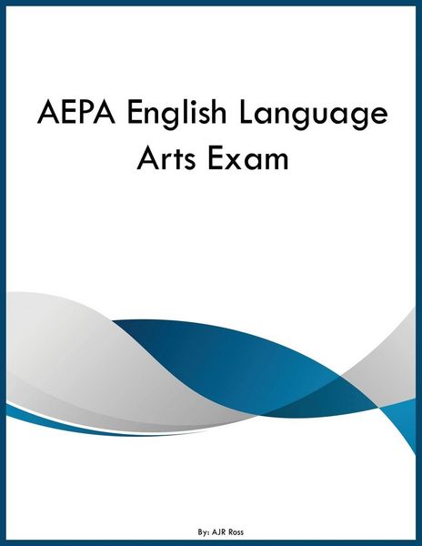 Produktbild: AEPA English Language Arts Exam
