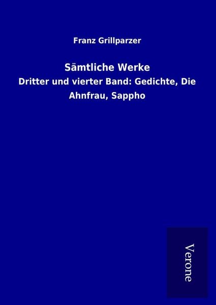 Produktbild: S&auml;mtliche Werke