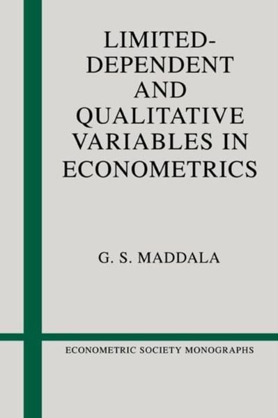 Produktbild: Limited-Dependent and Qualitative Variables in Econometrics