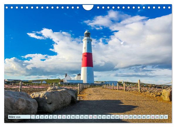 Produktbild: Leuchtt&uuml;rme - Maritime Leuchtfeuer an den K&uuml;sten (Wandkalender 2026 DIN A4 quer), CALVENDO Monatskalender
