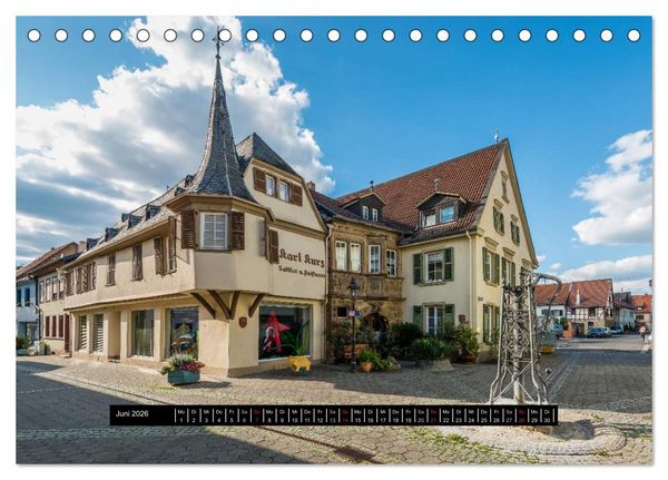 Produktbild: Romantisches Naheland (Tischkalender 2026 DIN A5 quer), CALVENDO Monatskalender