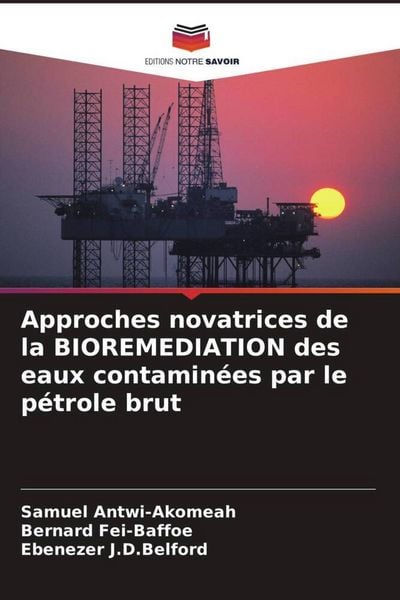 Produktbild: Approches novatrices de la BIOREMEDIATION des eaux contamin&eacute;es par le p&eacute;trole brut