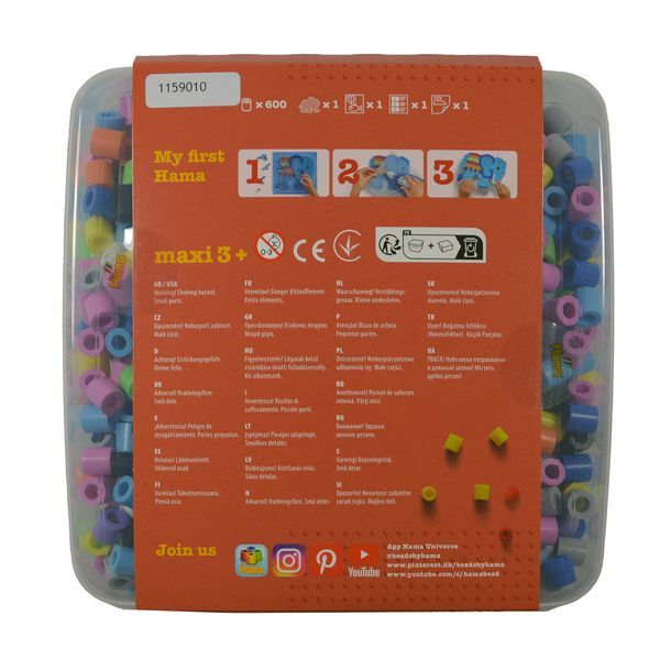 Produktbild: Hama&reg;Maxi Perlenbox Elefant.
