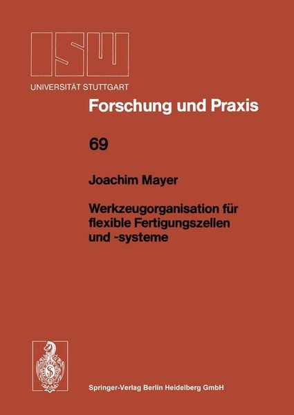 Produktbild: Werkzeugorganisation f&uuml;r flexible Fertigungszellen und -systeme